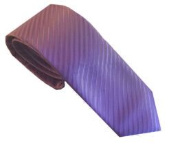 Corbata rayas lila